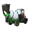 Self loading mobile concrete mixer truck /self propelled concrete mixer